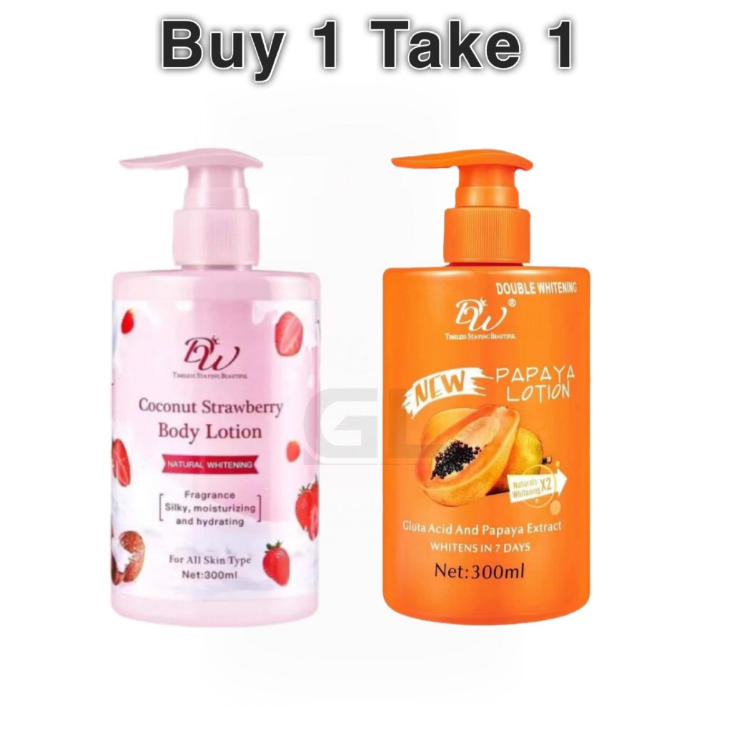 (YY) Buy1 Take 1 DWWhitens In 7 Days Papaya Lotion Gluta Acid And