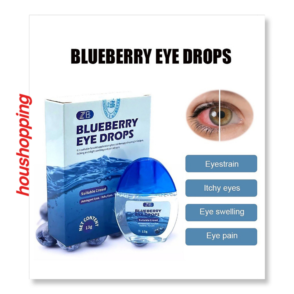 Blueberry Eye Drops Itchy Eyes Eye Drops Dry Eyes