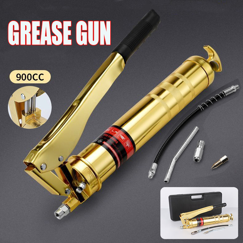 400cc 600cc 900cchigh Pressure Grease Gun Double Rod Grease Gun