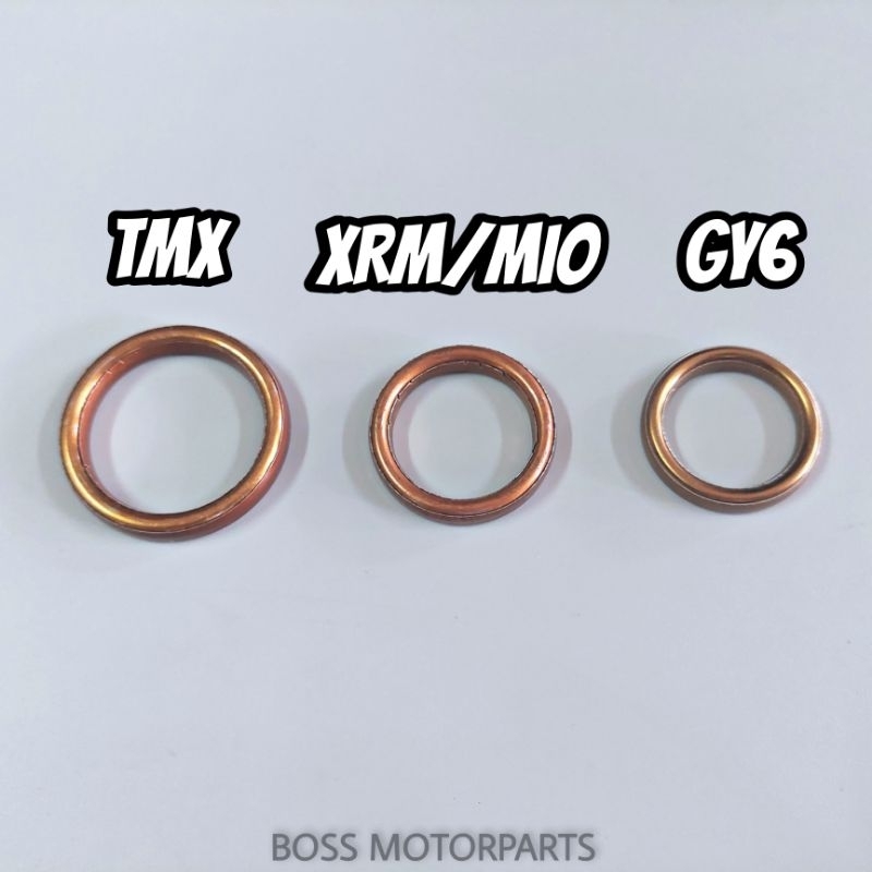 EXHAUST PIPE GASKET FOR TMX, XRM/Mio, GY6 Shopee Philippines