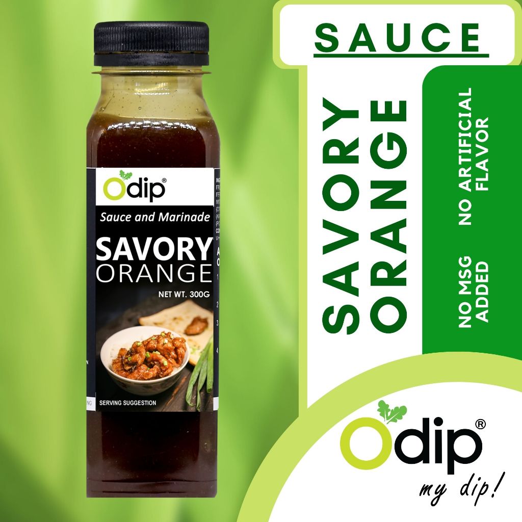 Odip Savory Orange Sauce 300g ( Orange Chicken Sauce Fully Cooked