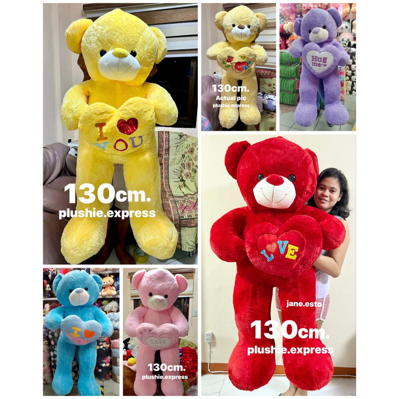 130cm deals teddy bear