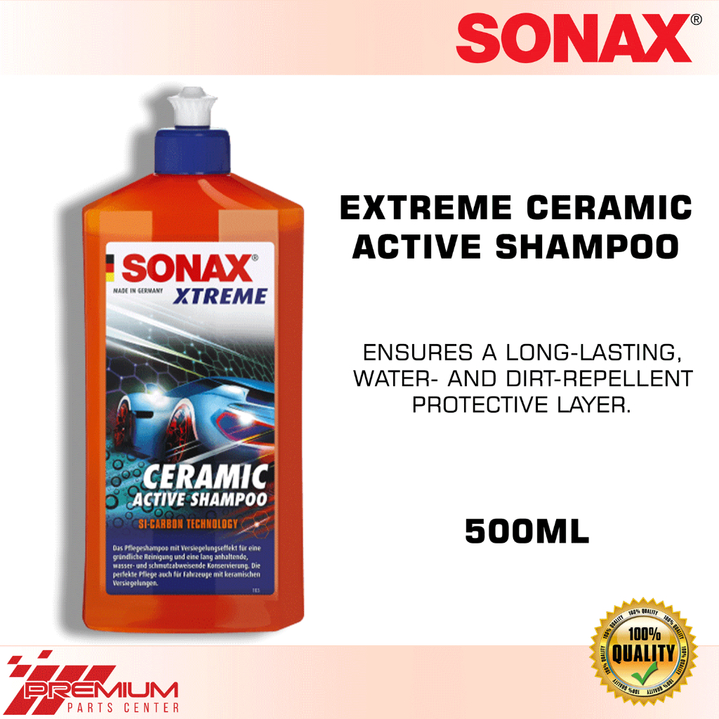 SONAX XTREME CERAMIC ACTIVE SHAMPOO SI-CARBON TECHNOLOGY 500ML