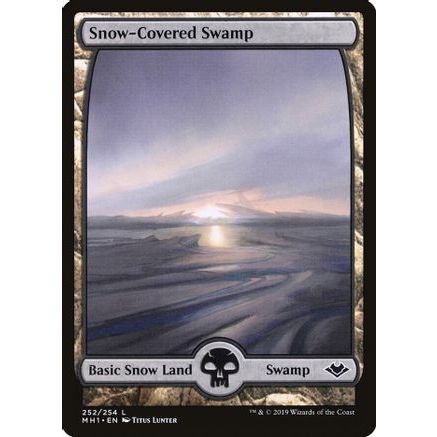 Snow-Covered Swamp - Modern Horizons (MH1) MTG | Shopee Philippines