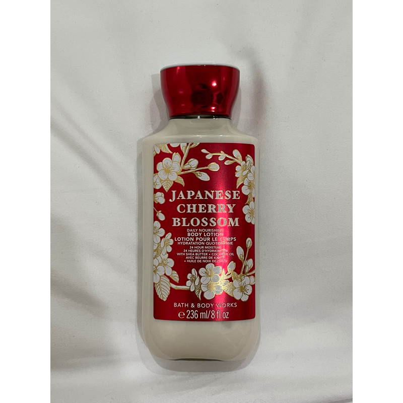 Japanese Cherry Blossom Body Lotion Bath & Body Works Shopee