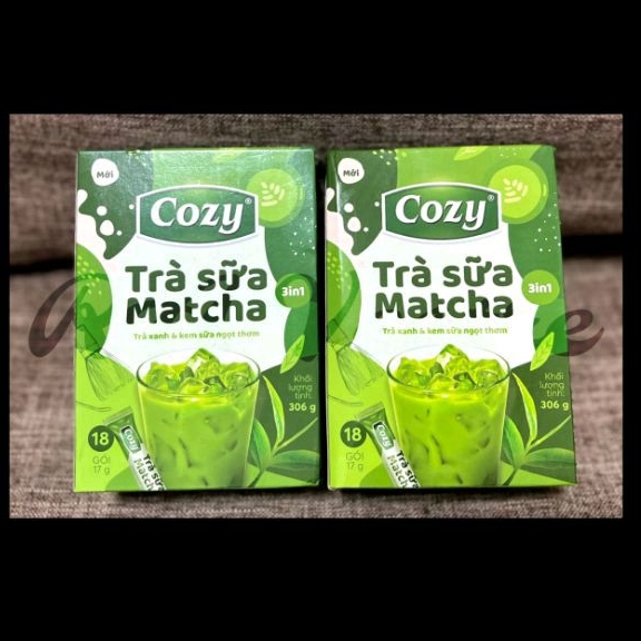 COZY MATCHA MILK TEA (18 sachets) Shopee Philippines
