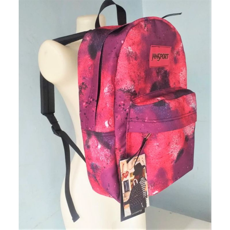 Dark pink jansport backpack online