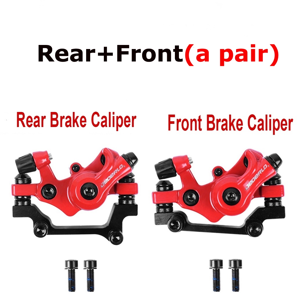 【Ready Stock】JEDERLO Solid Bike Disc Brake Caliper R160/F180 Rotor Disc ...