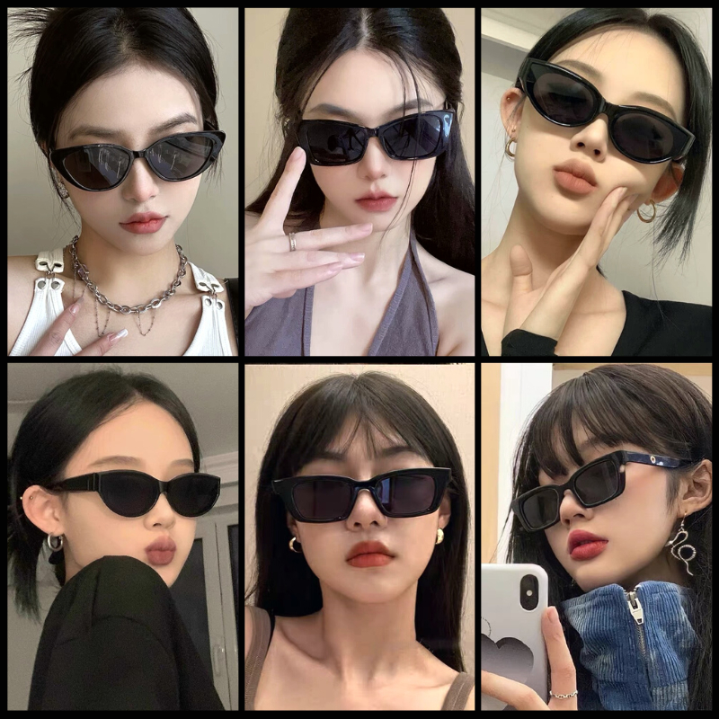 Net Red Trendy Sunscreen And Anti-ultraviolet Korean Glasses