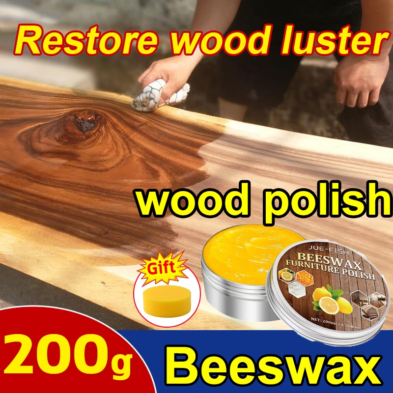 Solid wood floor maintenance wax 200g Beewax Prevent furniture from