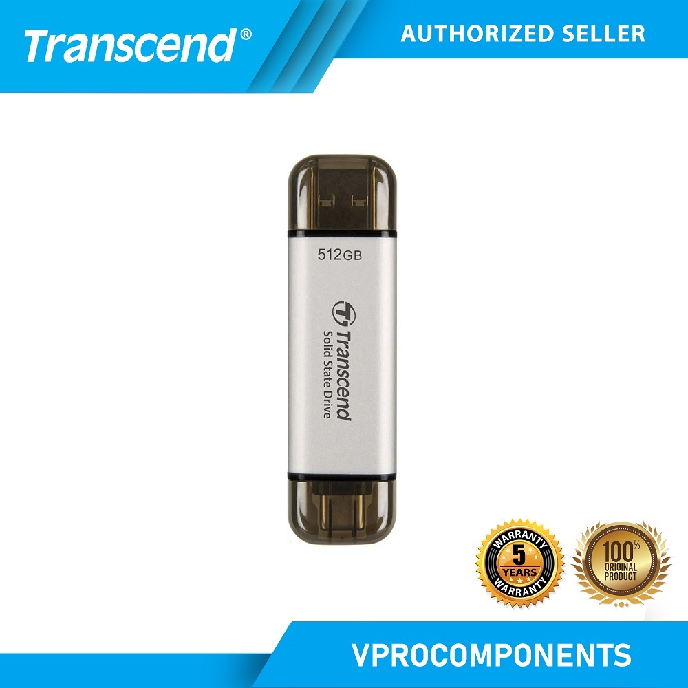 Transcend ESD310 512GB / 1TB Dual USB Portable SSD | Shopee Philippines