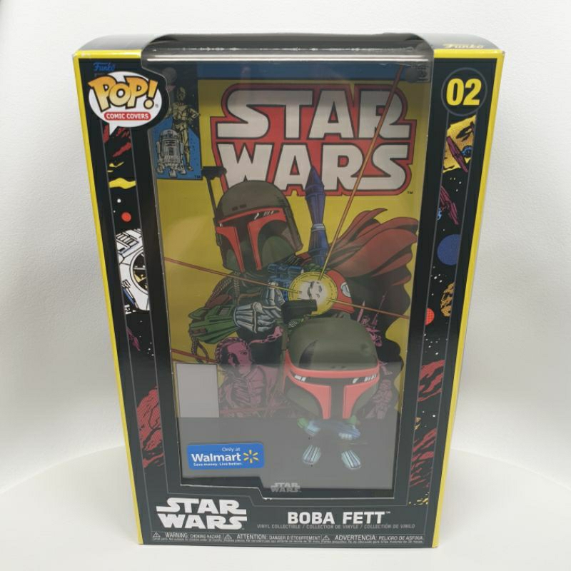 BOBA FETT Star Wars Walmart Exclusive Funko Pop Comic Covers | Shopee ...