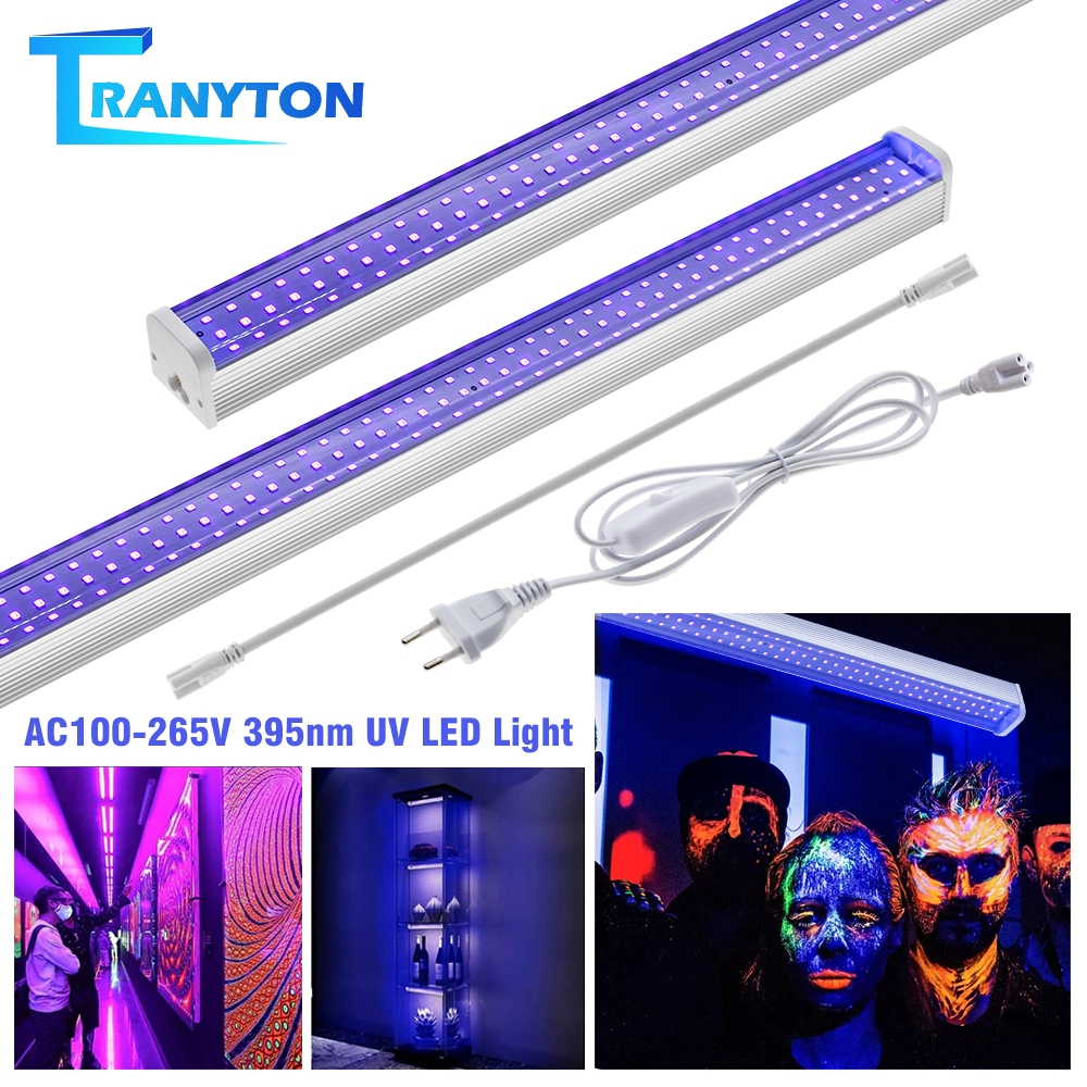 395nm UV LED Light Bar Fluorescent Ultraviolet LED Tube BlackLight For ...