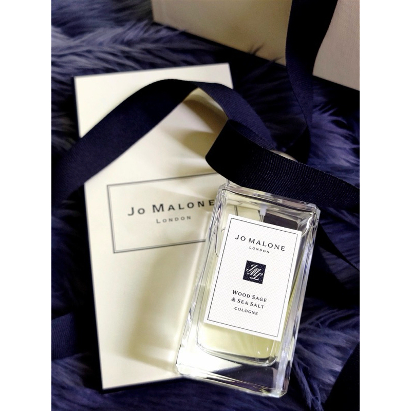 Jo Malone Wood Sage and Sea Salt 100 ml with box and paperbag Shopee