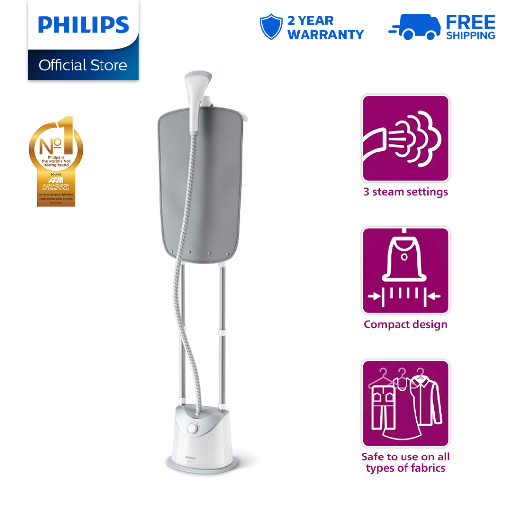 Philips PHILIPS Garment Iron Stand Steamer [GC487/89] Adjustable Double