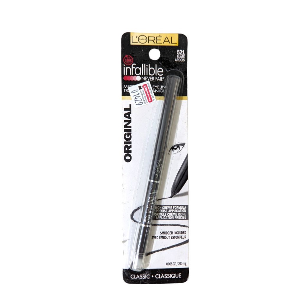 Loreal Paris Infallible Never Fail Pencil Eyeliner with Built in