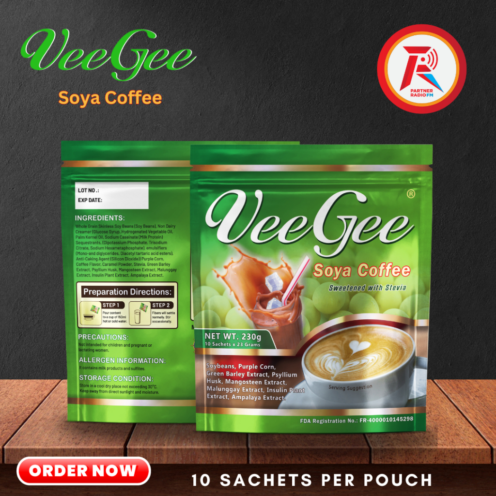 VeeGee Soya Coffee with Stevia FDA Approved Shopee Philippines