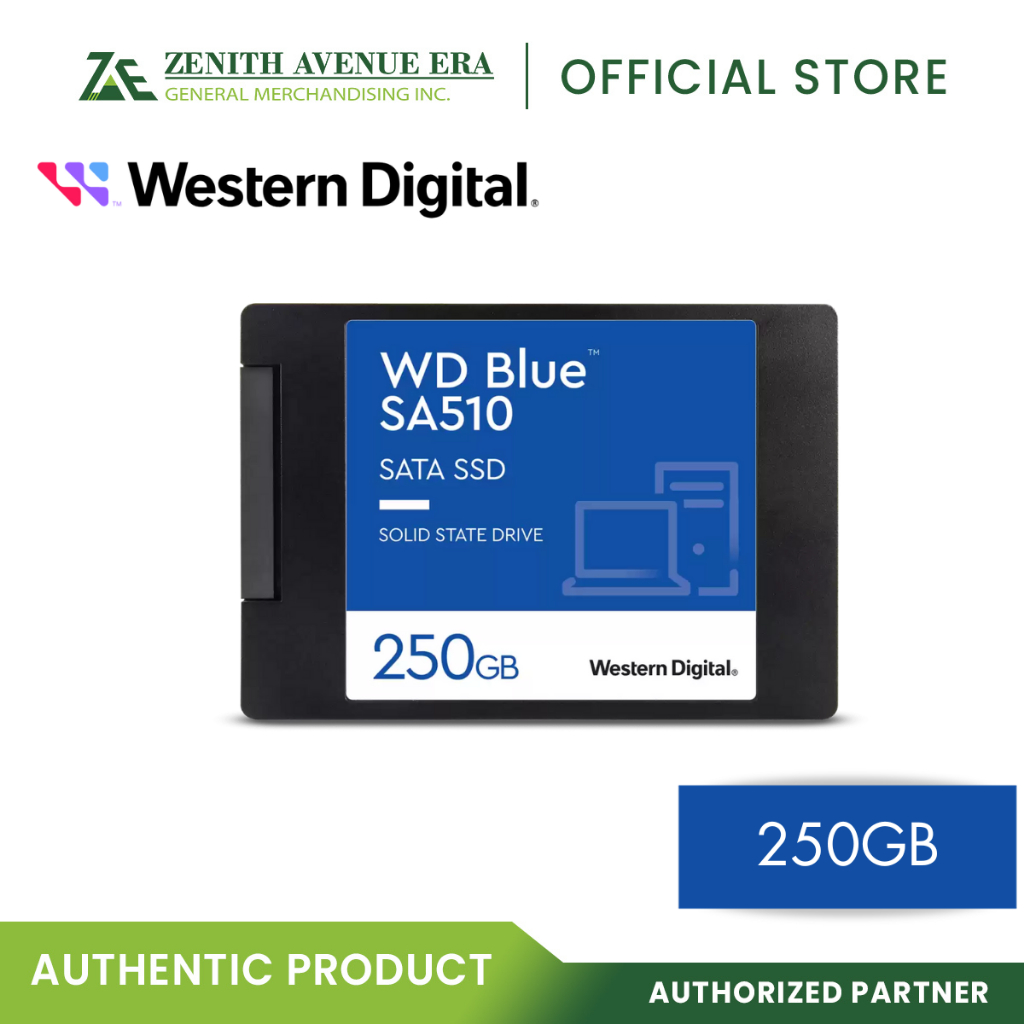 Disque dur Western Digital SA510 250 GB Bleu