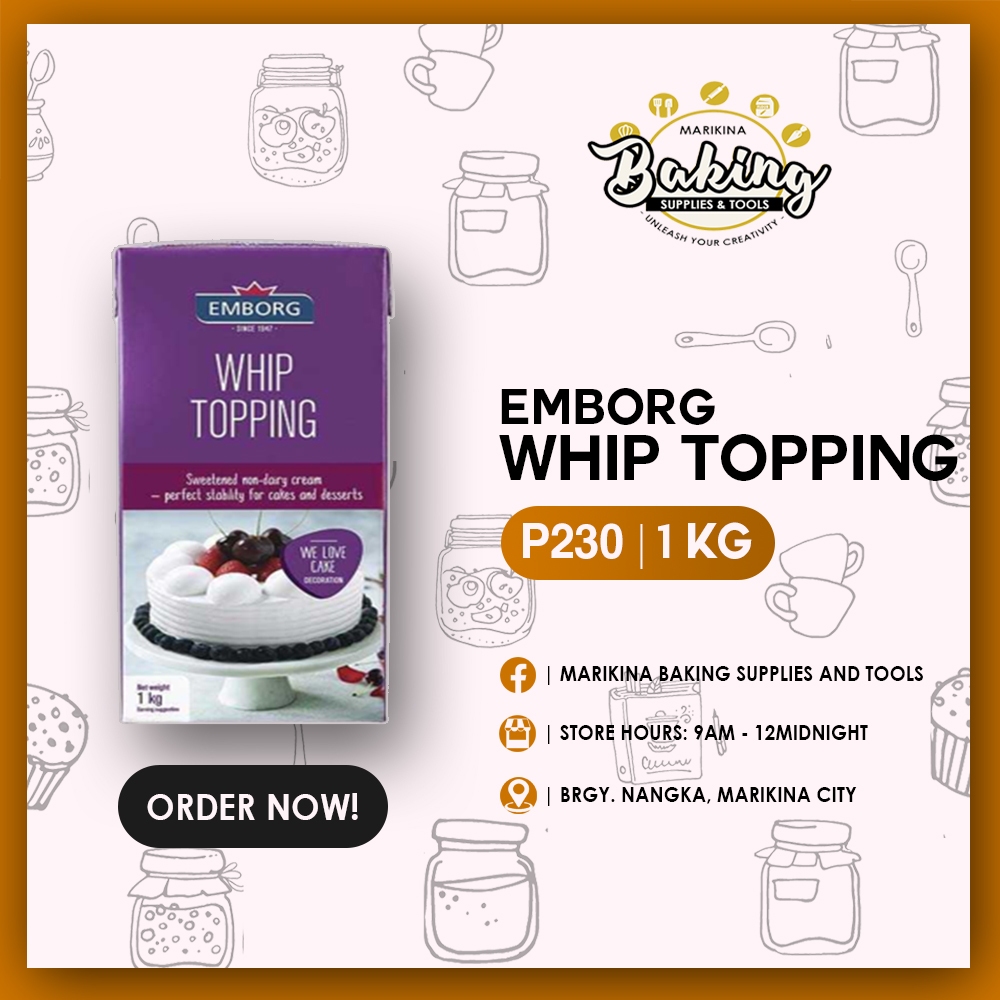WHIP TOPPING 1KG Shopee Philippines