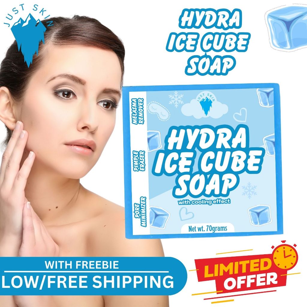 Just Skin Hydra Ice Cube Soap 70g Beauty Moist Cooling Niacinamide J