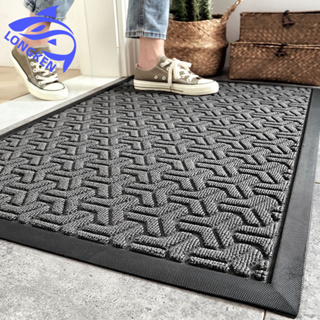 Indoor Outdoor Entrance Rug Floor Mats Shoe Scraper Rubber Doormat Door Mat  - China Rubber Floor, Heavy Duty Mat
