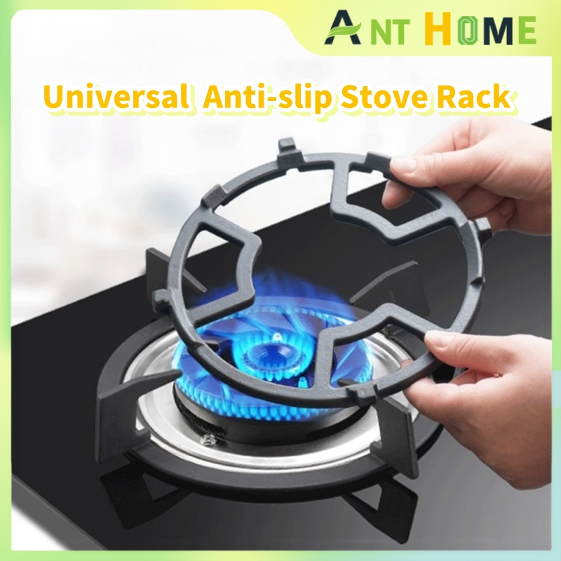 Universal Non Slip Cast Iron Stove Wok Support Rack Burner Gas Stove ...