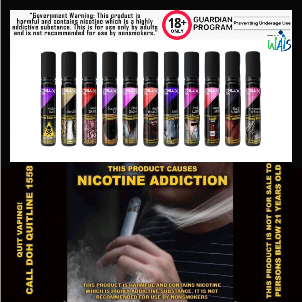 Chill X Salt Nic Juice 24MG Shopee Philippines