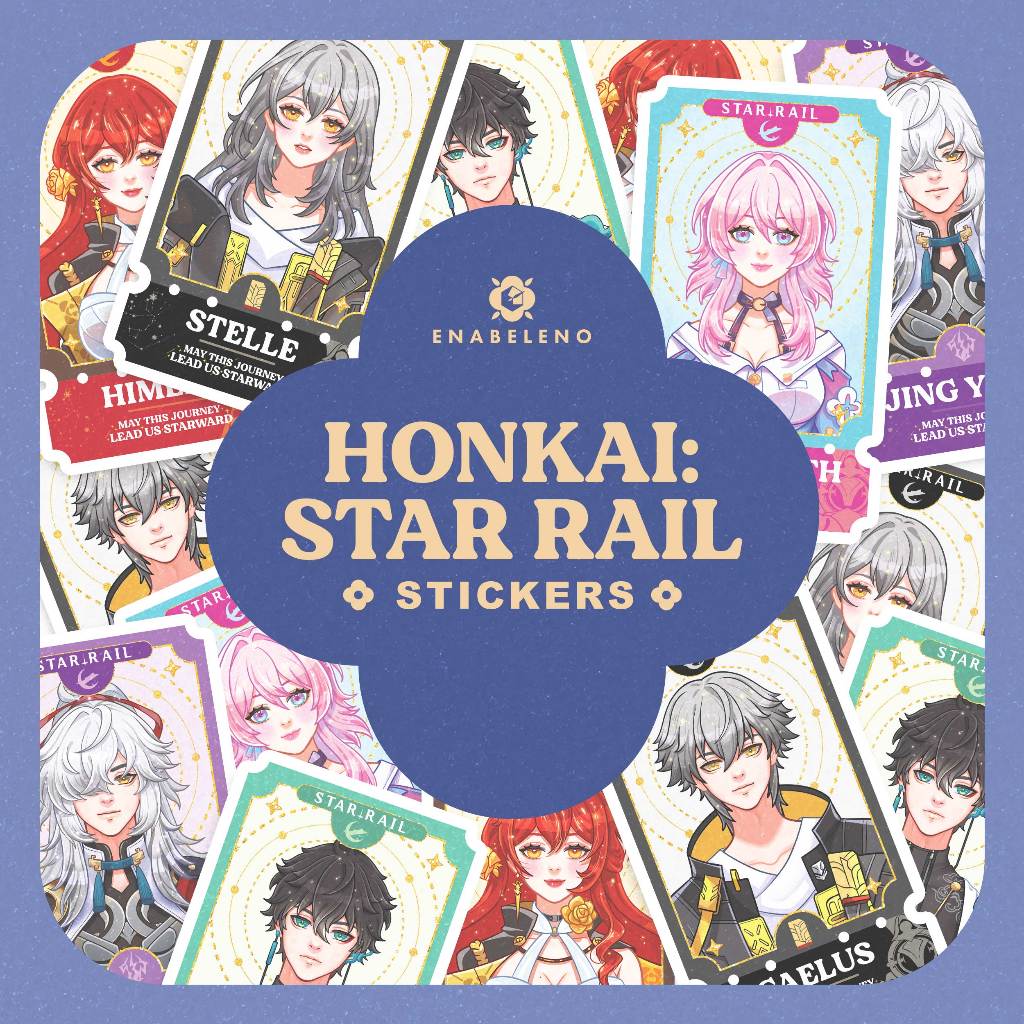 Honkai Star Rail Ticket Sticker | enabelenoart | Shopee Philippines