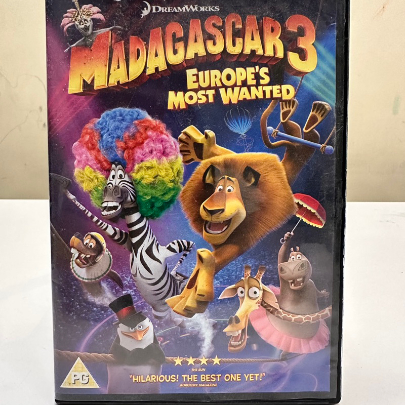 Madagascar 3: Europe's Most Wanted [Animation | Original DVD Movie Reg ...