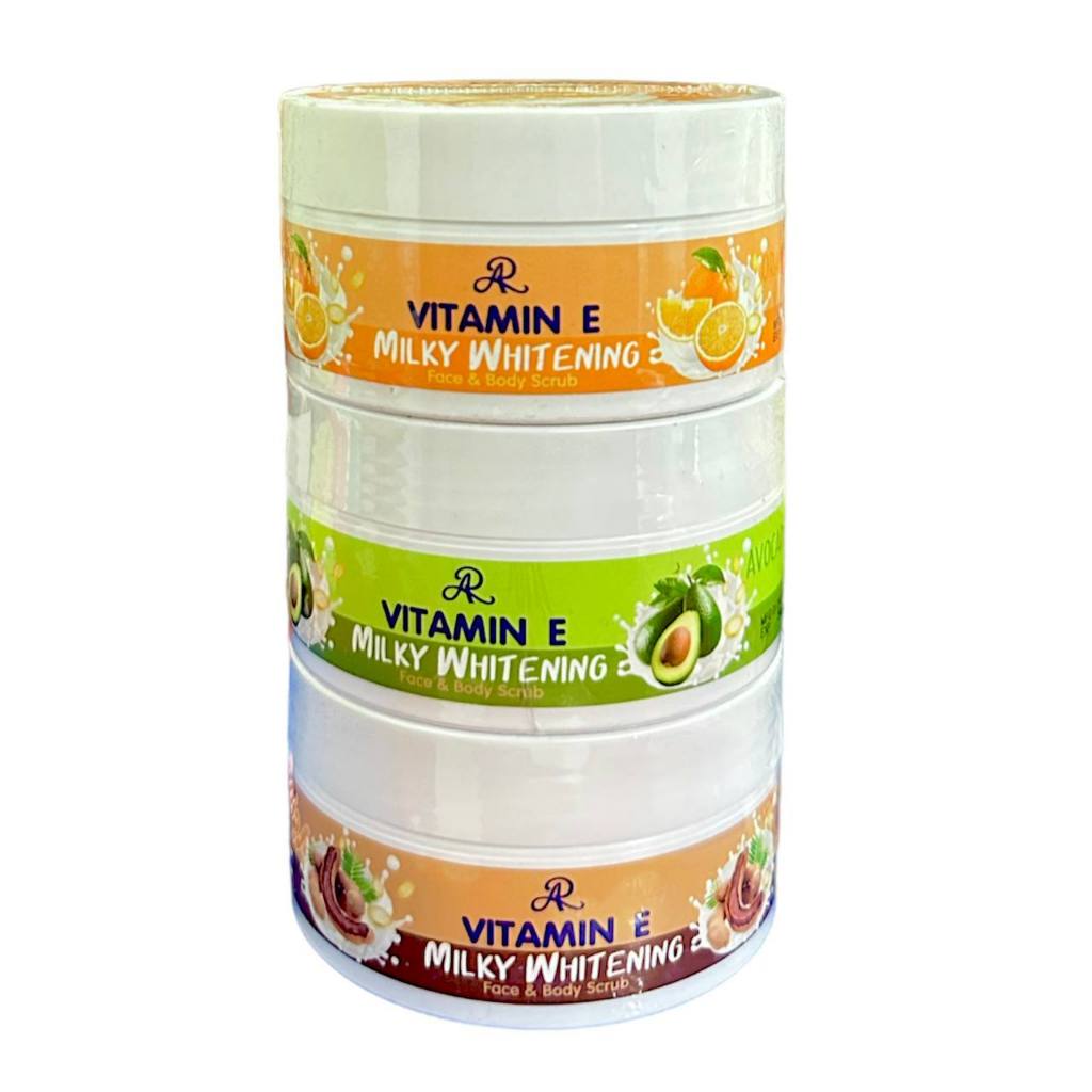 AR Vitamin E Milky Whitening Face and Body Scrub Shopee Philippines