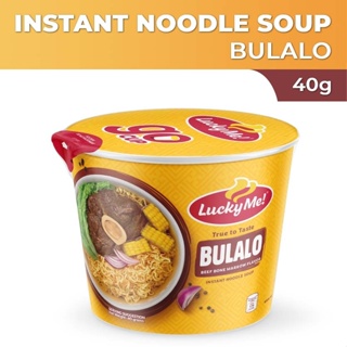 Lucky Me Instant Noodle Soup Spicy Bulalo Mami Go Cup 40g