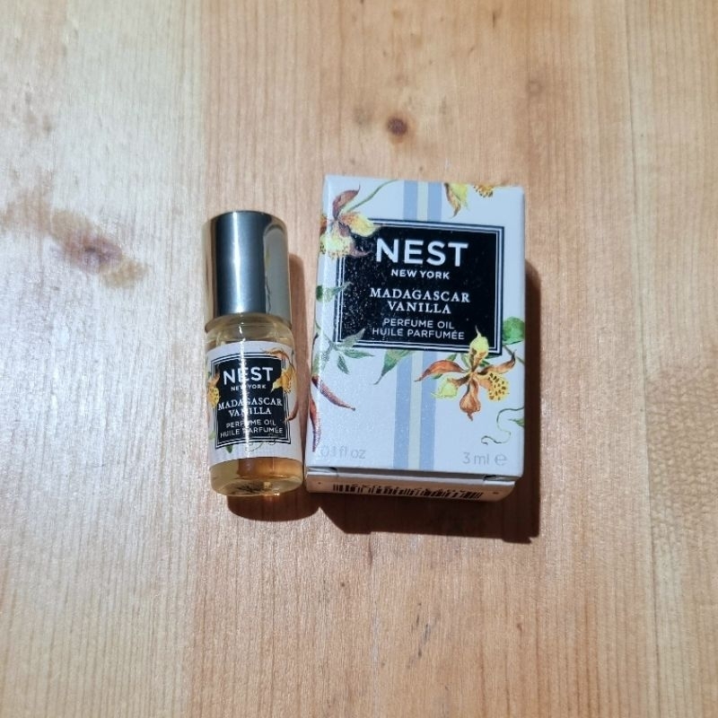 NEST Mini Madagascar Vanilla Rollerball Perfume Oil (3ml) | Shopee ...