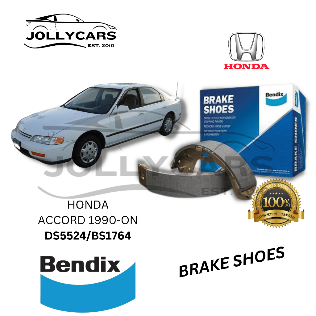 BENDIX BRAKESHOE (DS5524/BS1764 HONDA ACCORD 1990-ON) | Shopee Philippines