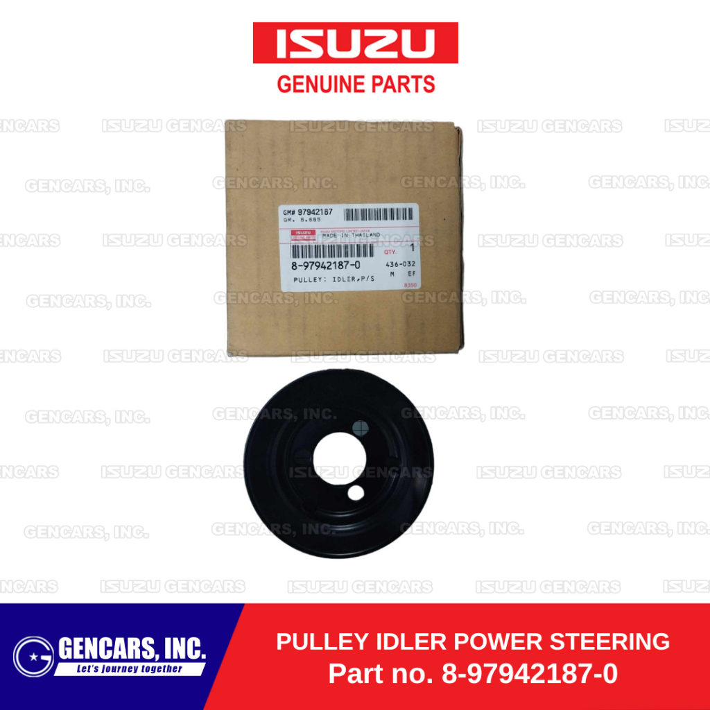 Isuzu Pulley Idler Power Steering Crosswind 20012015 / Traviz 2018