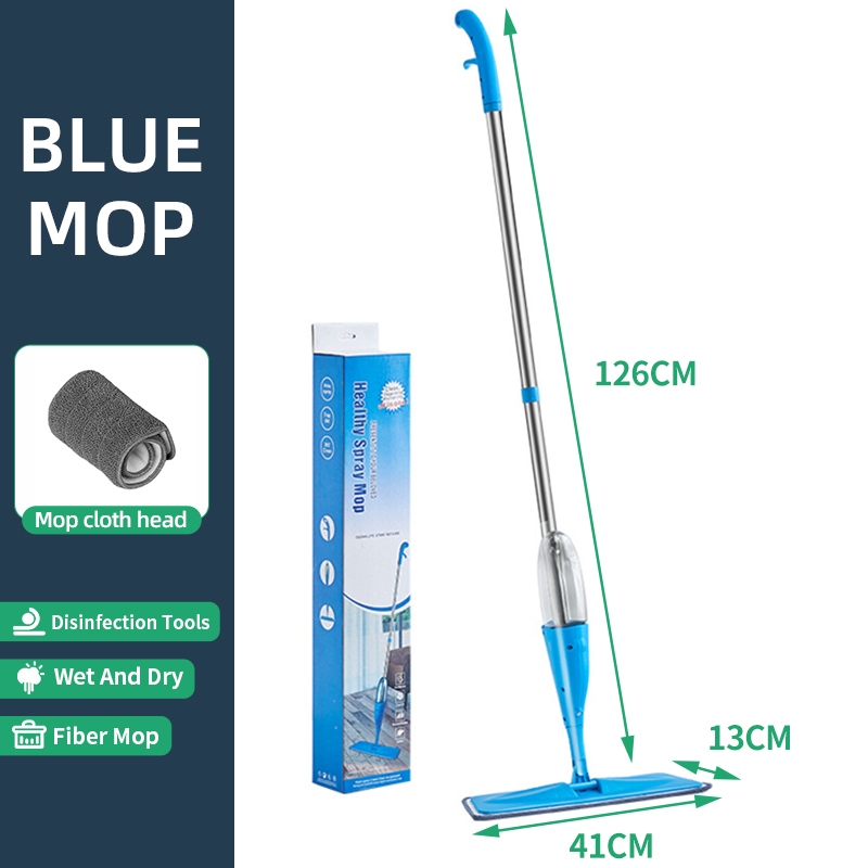 ICON Self Wash Spin Mop 360 Spinner Flat Mop Clean and dirty water ...