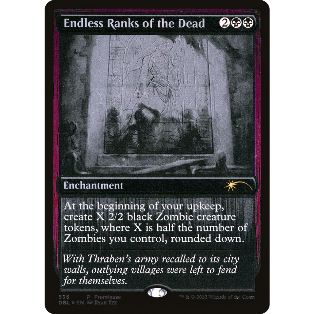 Endless Ranks of the Dead DBL MTG Top Rated Proxy Playtest Card ...