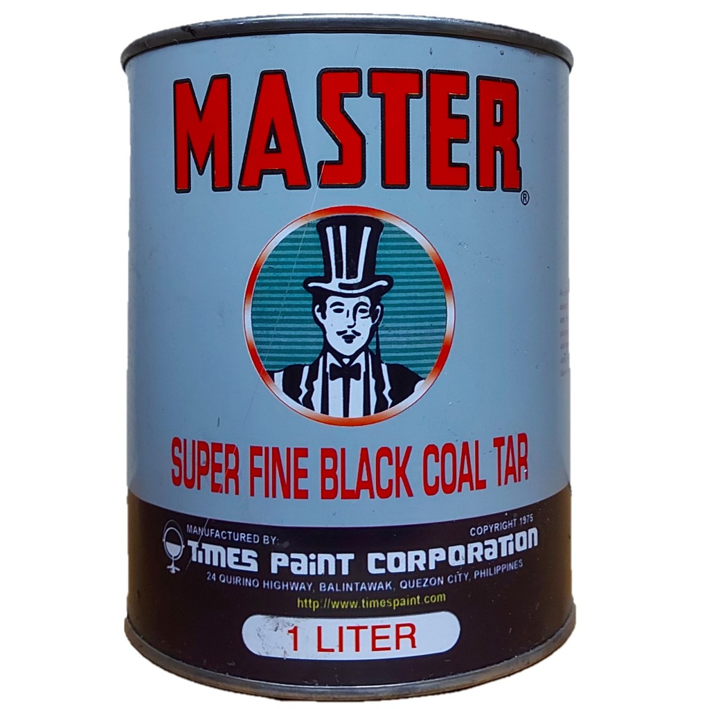 Master Super Fine Black Coal Tar 1L Shopee Philippines