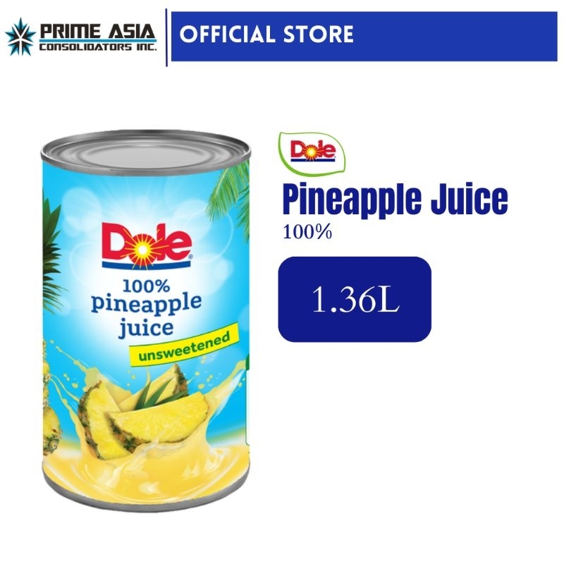 Dole Pineapple Juice 100 1.36L Shopee Philippines