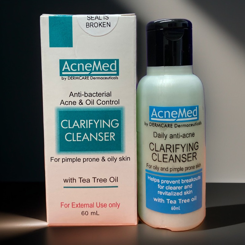 ACNEMED CLARIFYING CLEANSER 60ml Pimple Prone & Oily Skin | Shopee ...
