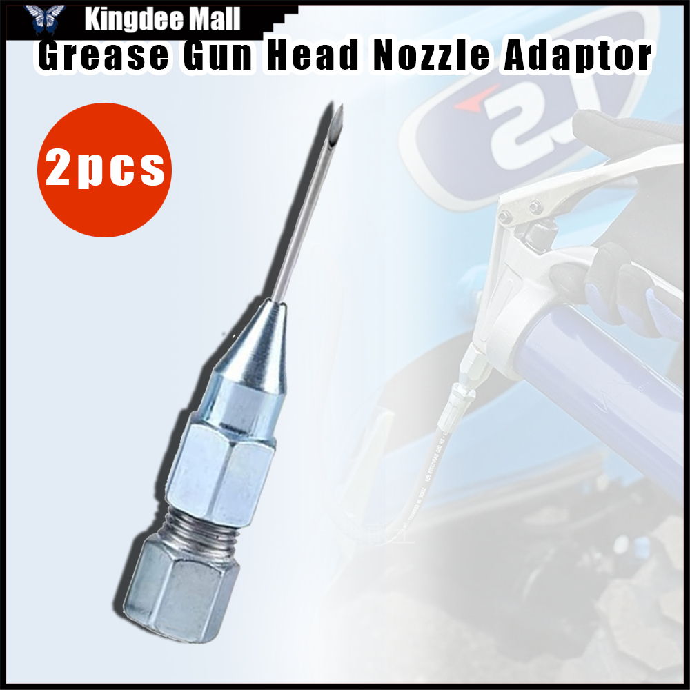 2PCS Needle Nose Grease Gun Head Grease Dispenser 8MM Shopee Philippines