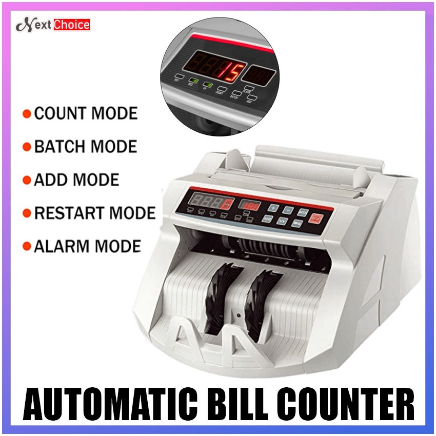 Currency Money Bill Counter Machine BL2108 Shopee Philippines