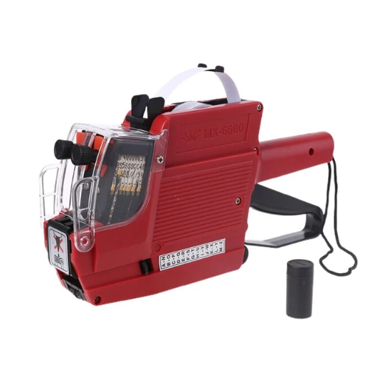 Hongsheng MX-6600 2 way Gun Tagger Price label labeller double liner ...