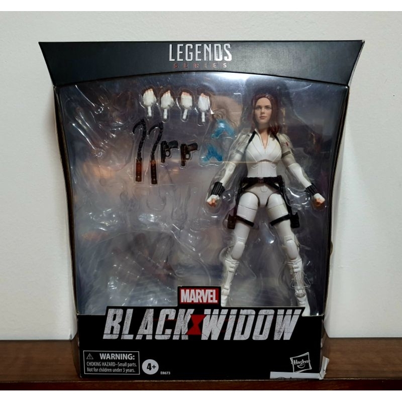 No stand and Effects Deluxe Hasbro Marvel Avengers Black Widow Legends ...