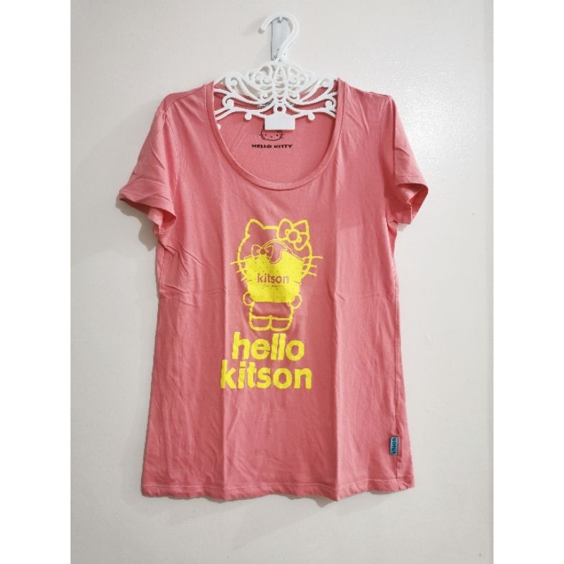 Uniqlo x Hello Kitty Sanrio Pink Shirt Smallmedium Shopee Philippines