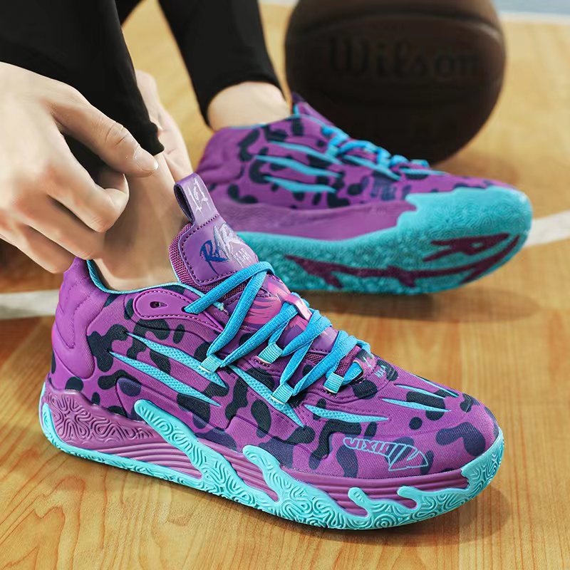 3640 LameloBall 3 Kid's Basketball Shoes May Spike Outdoor Sport