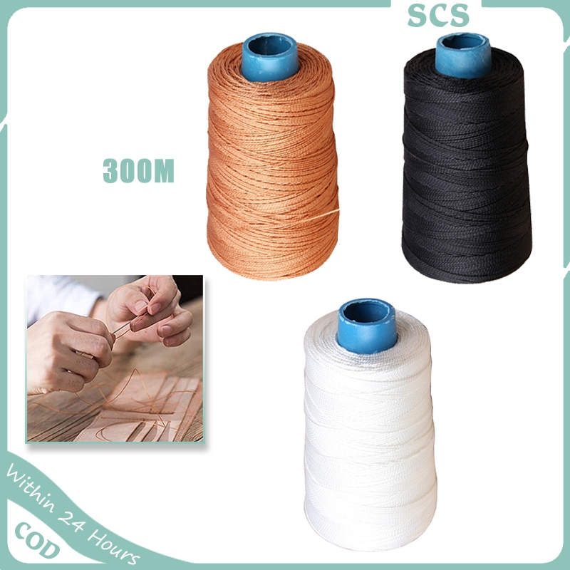 300m Shoes Repair Thread Strong Nylon Leather Sewing Thread for Leather ...
