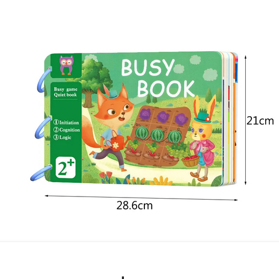 Busy Book Reusable Activity Book for Toddlers | Shopee Philippines