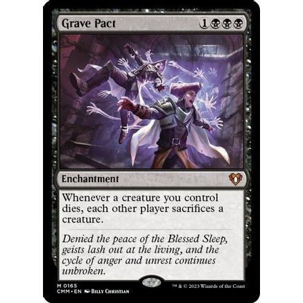Grave Pact (CMM-513) - mythic - Etched Foil main image 0