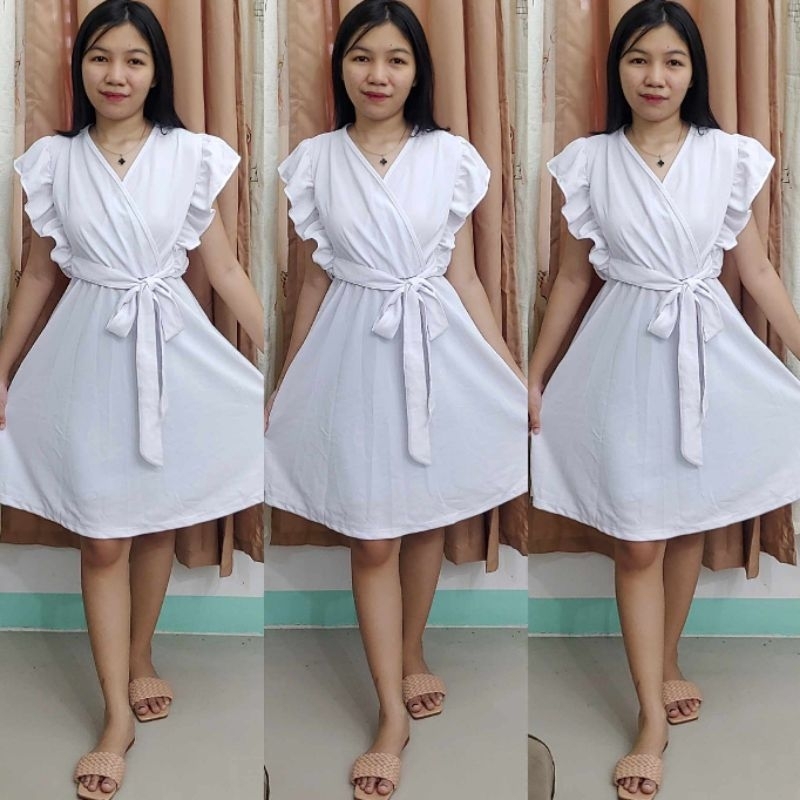 Plain white dress for on sale teenager