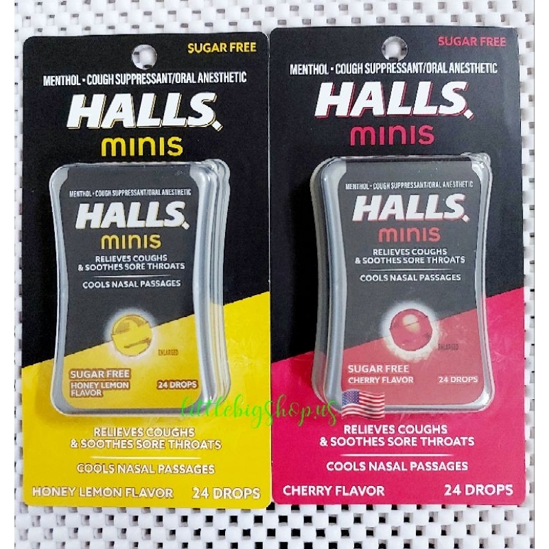 Halls Minis Cough Drops (24 Drops) Shopee Philippines
